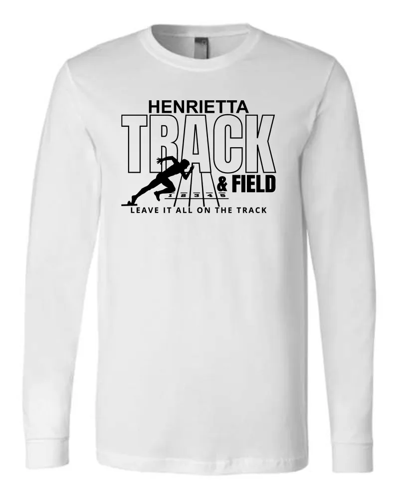 2025 HASC Henrietta Track and Field Leave It All on the Track BLACK
