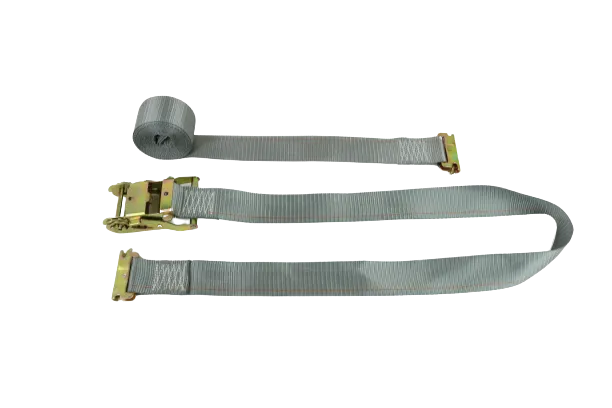 2" x 16' Grey Interior Van Strap Ratchet Assembly | Pack of 8 | E-Track Fitting