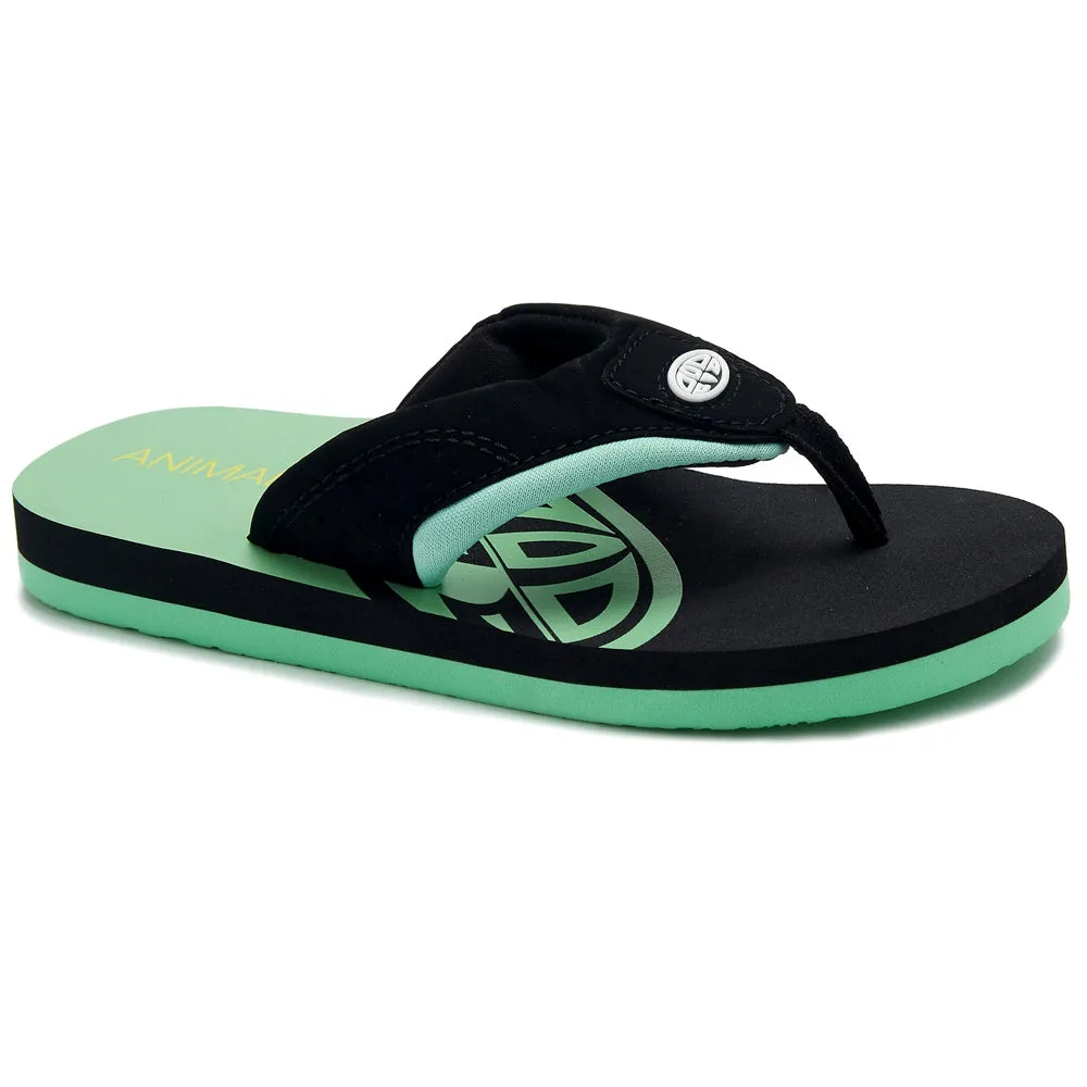 Animal Jekyl Slice Boys Flip Flops
