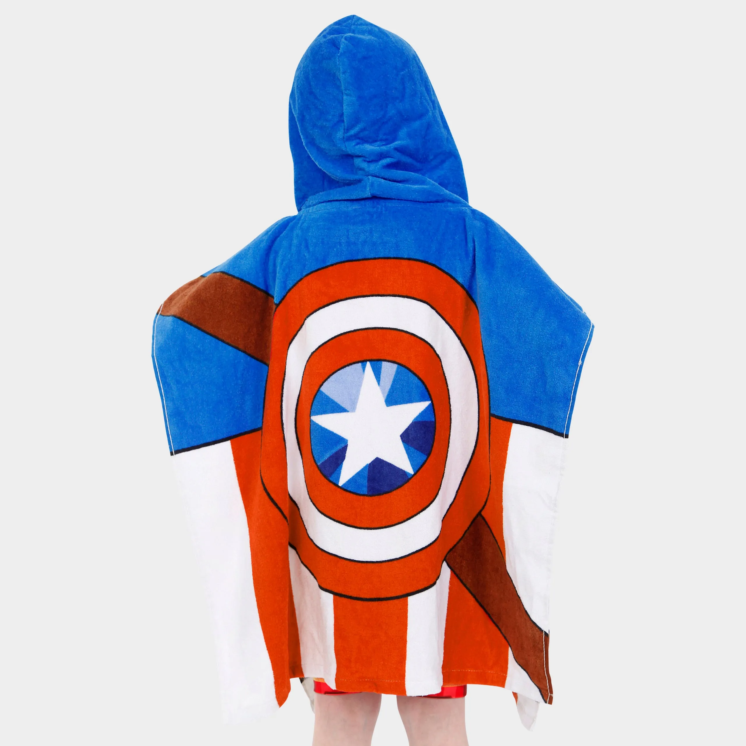 Avengers Captain America Towel Poncho