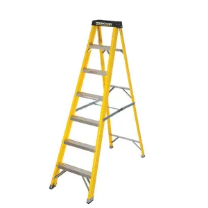 Buildworx 6 Step Single-Sided Fibreglass Step Ladder