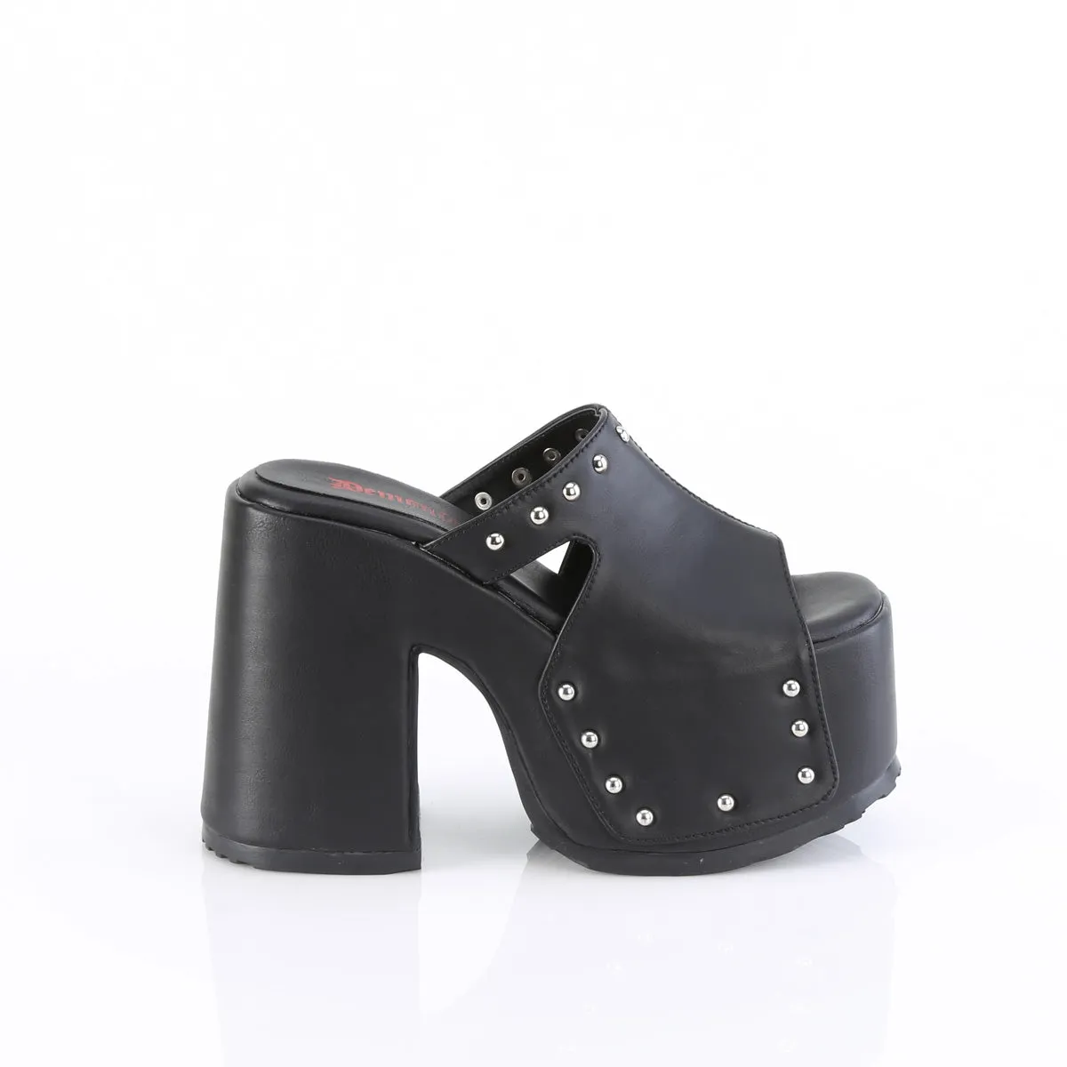 CAMEL-109  Black Vegan Leather