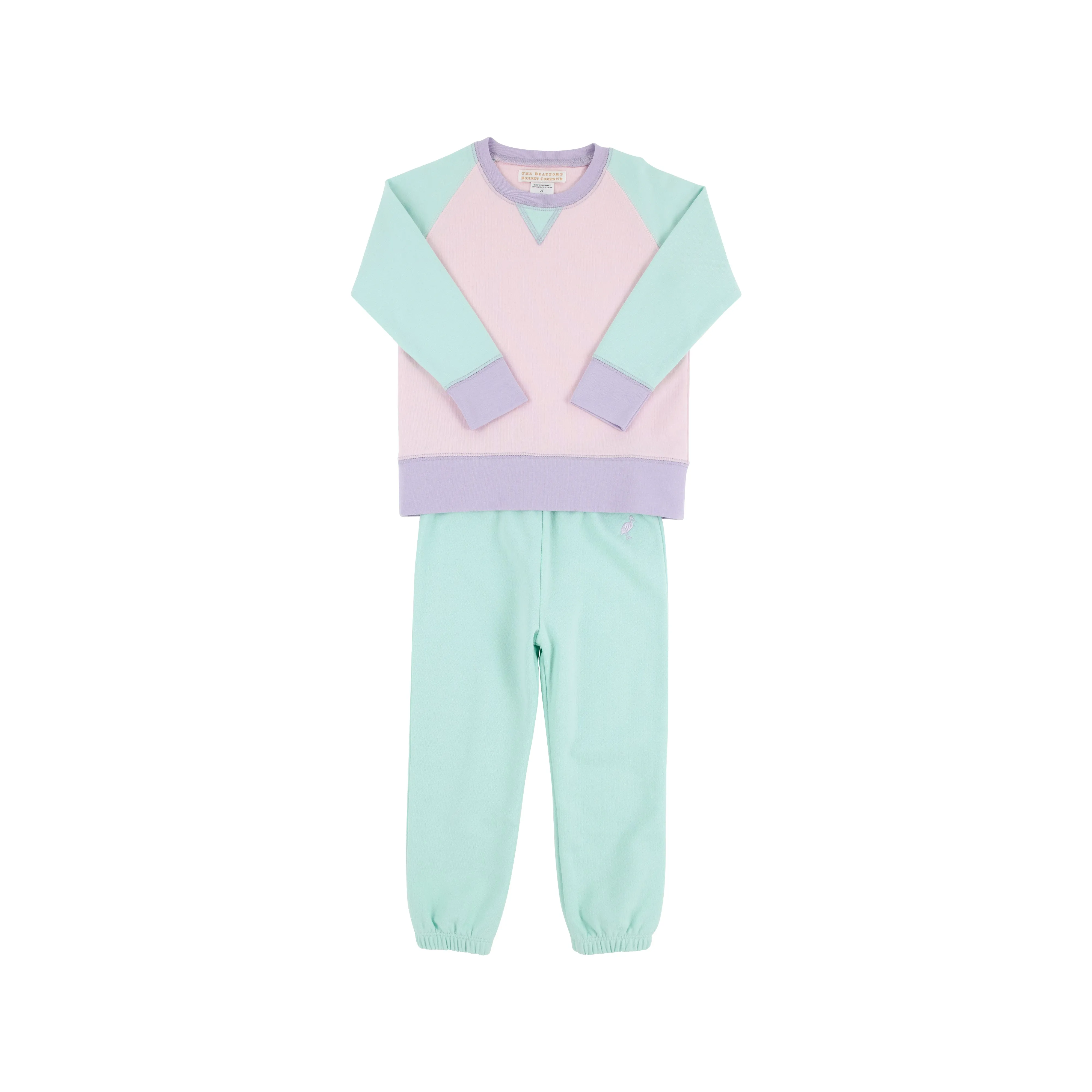 Cassidy & Gates Sweat Set - Sea Island Seafoam, Palm Beach Pink, & Lauderdale Lavender