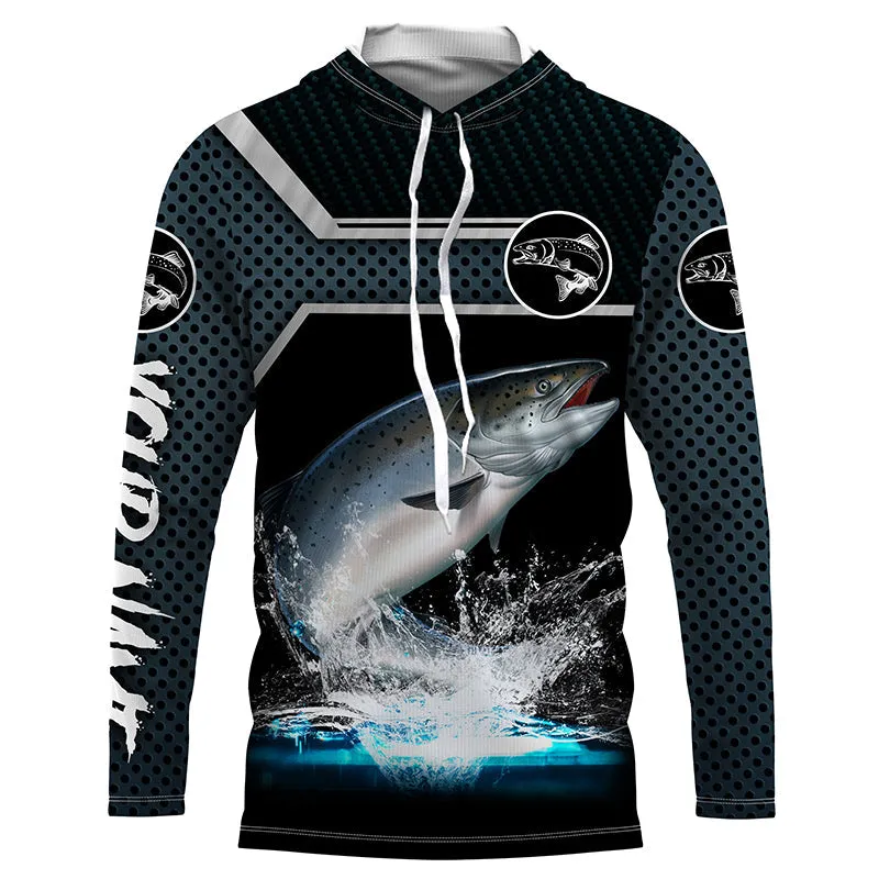 Chinook Salmon Fishing Long Sleeve Fishing Shirts, Chinook Salmon Fishing jerseys TTS0228