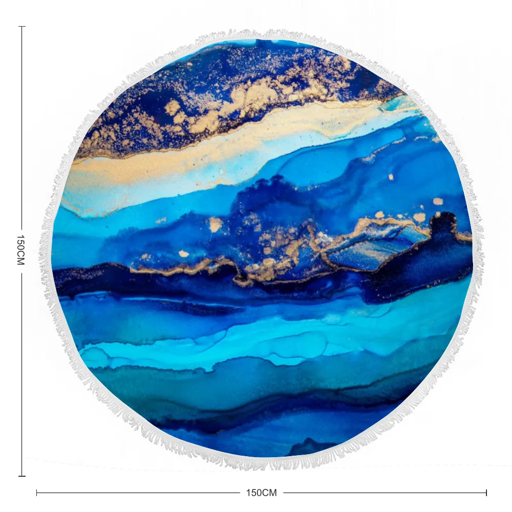 Circular Beach Towel - Leni