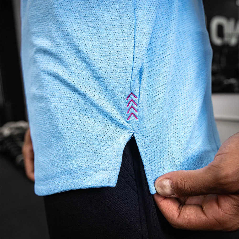 Diamond Tech Long Sleeve - Cotton Candy Blue