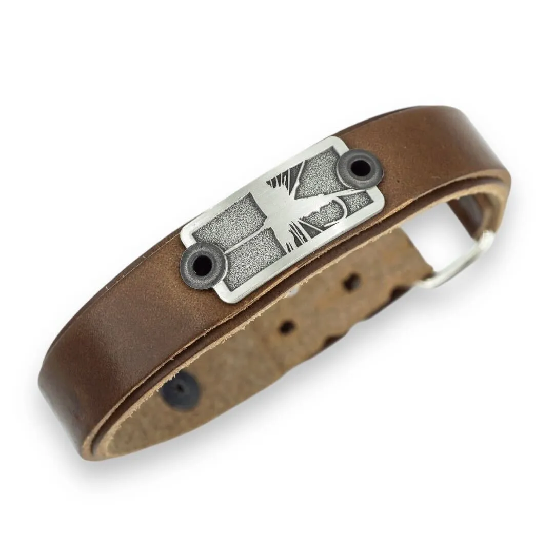 Dry Fly fishing bracelet -- Cast skinny