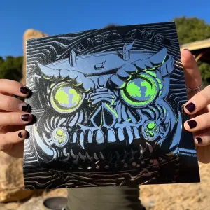 FATWF Electricide - Mirror Foil Screenprinted