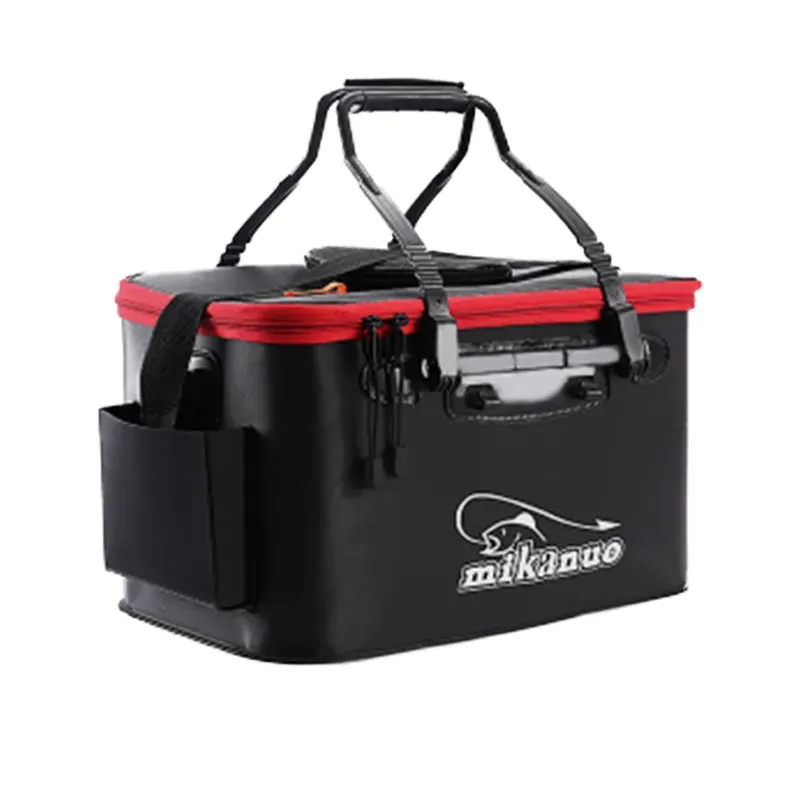 Fishing live bait tank Bucket Folding Portable EVA Outdoor Fishing air pump sold separately