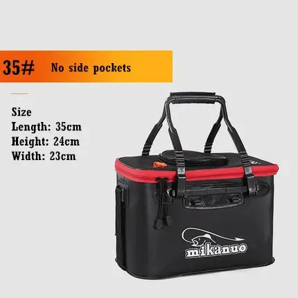 Fishing live bait tank Bucket Folding Portable EVA Outdoor Fishing air pump sold separately