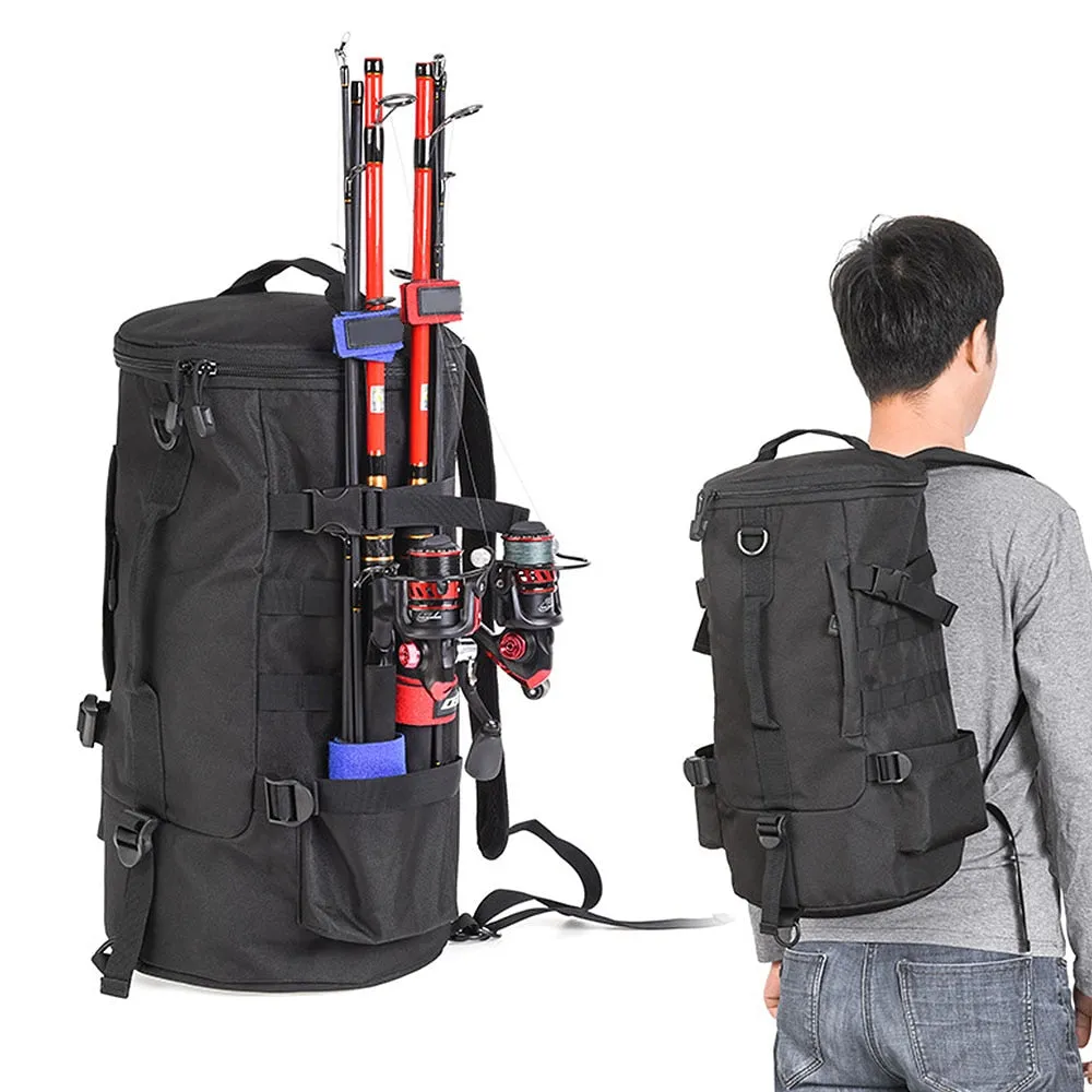 Fishing Tackle Backpack, Large Fishing Gear Bag