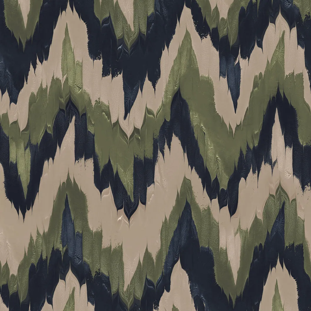 FLAME STITCH FABRIC / EAGLE ROCK