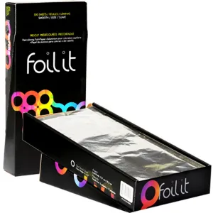 Framar 5"x12" Pre Cut Smooth Foil It Sheets - Heavy Silver / 500 Sheets