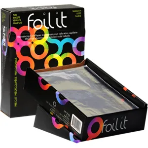 Framar 5"x7" Pre Cut Smooth Foil It Sheets - Light Silver / 500 Sheets