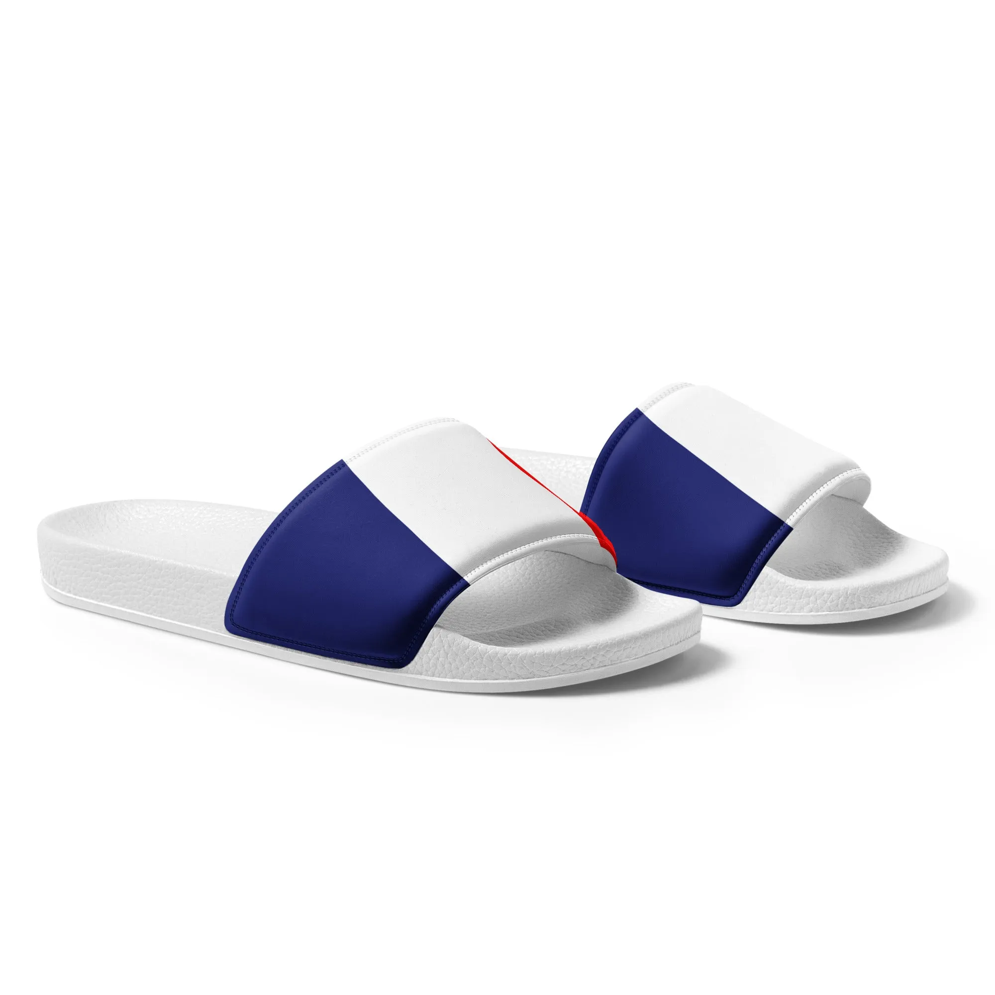 France Flag - Sustainably Made Women's slides
