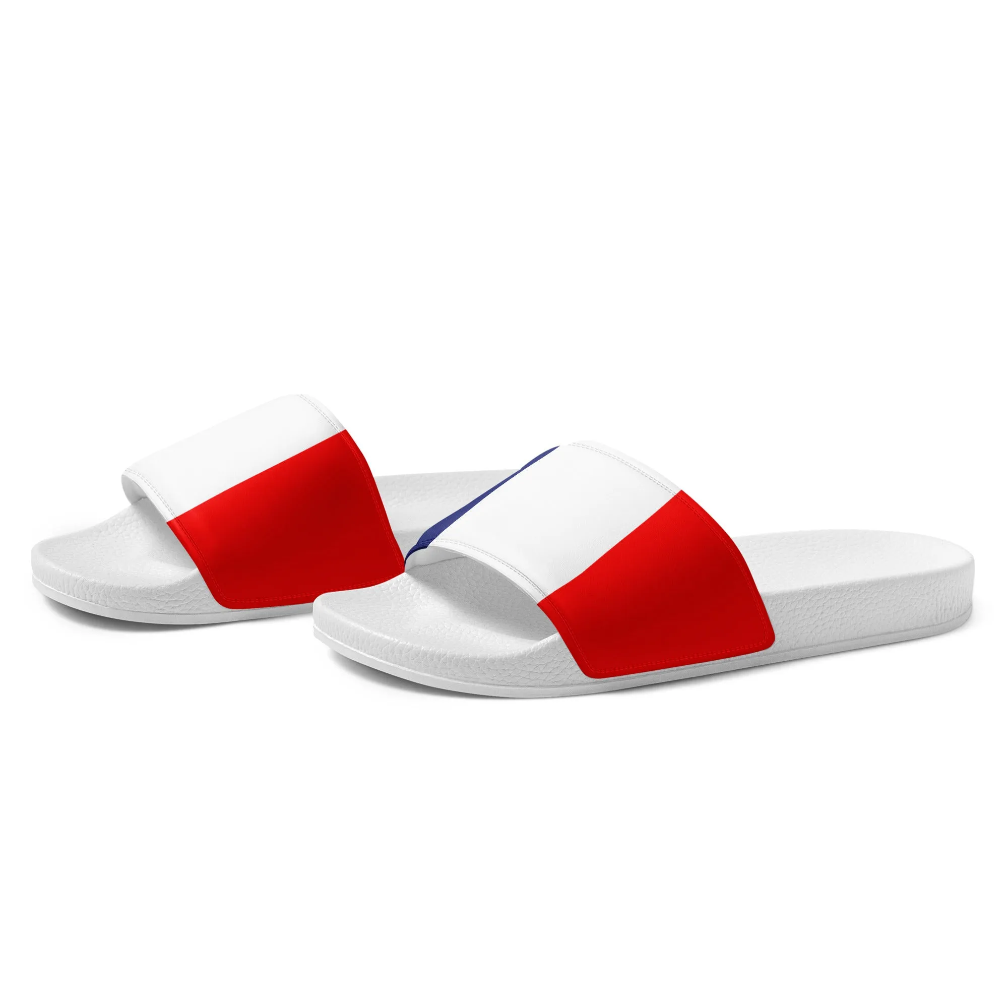 France Flag - Sustainably Made Women's slides