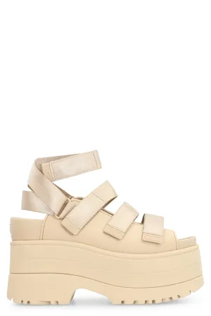 GoldenRise platform sandals