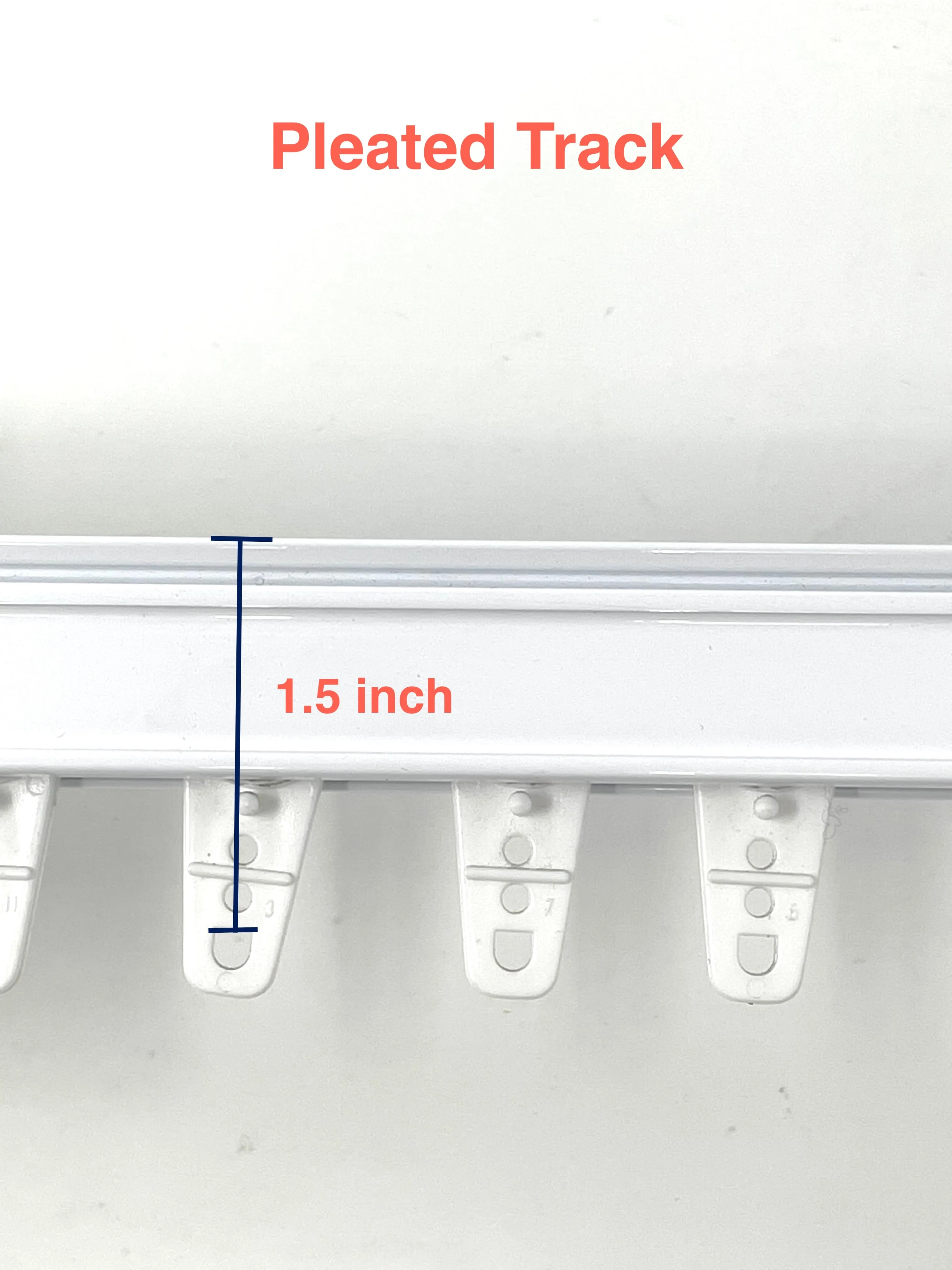 Heavy duty tracks for curtain and drapery, window treatment hardware.