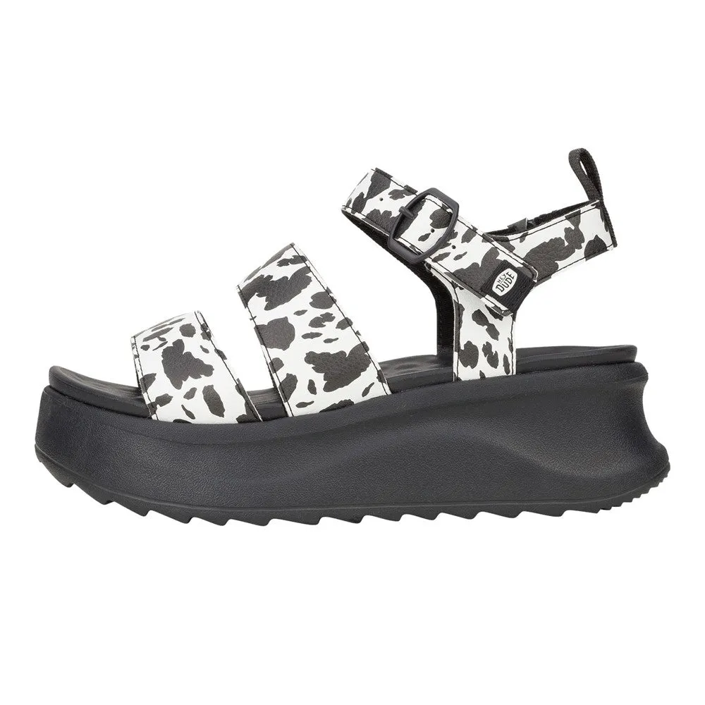 HEYDUDE Delray Buckle Animal Sandal