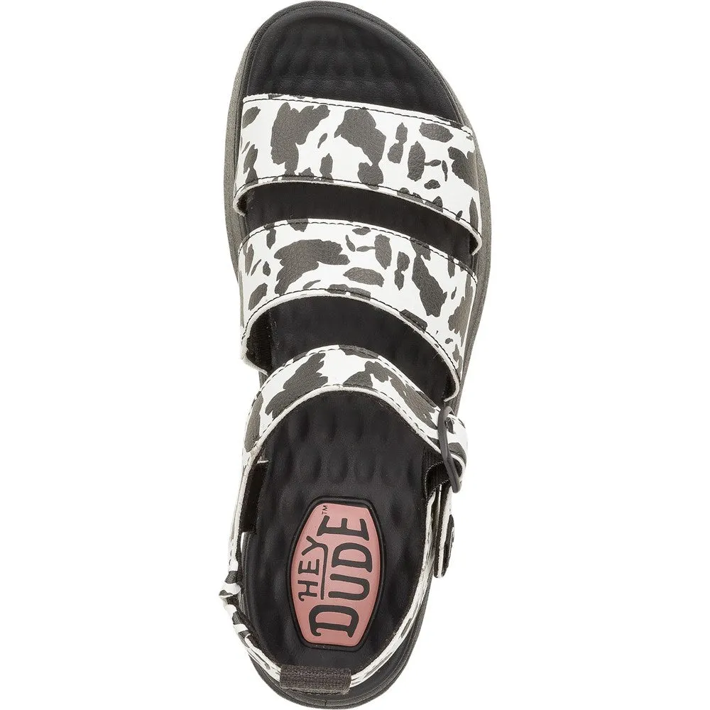 HEYDUDE Delray Buckle Animal Sandal