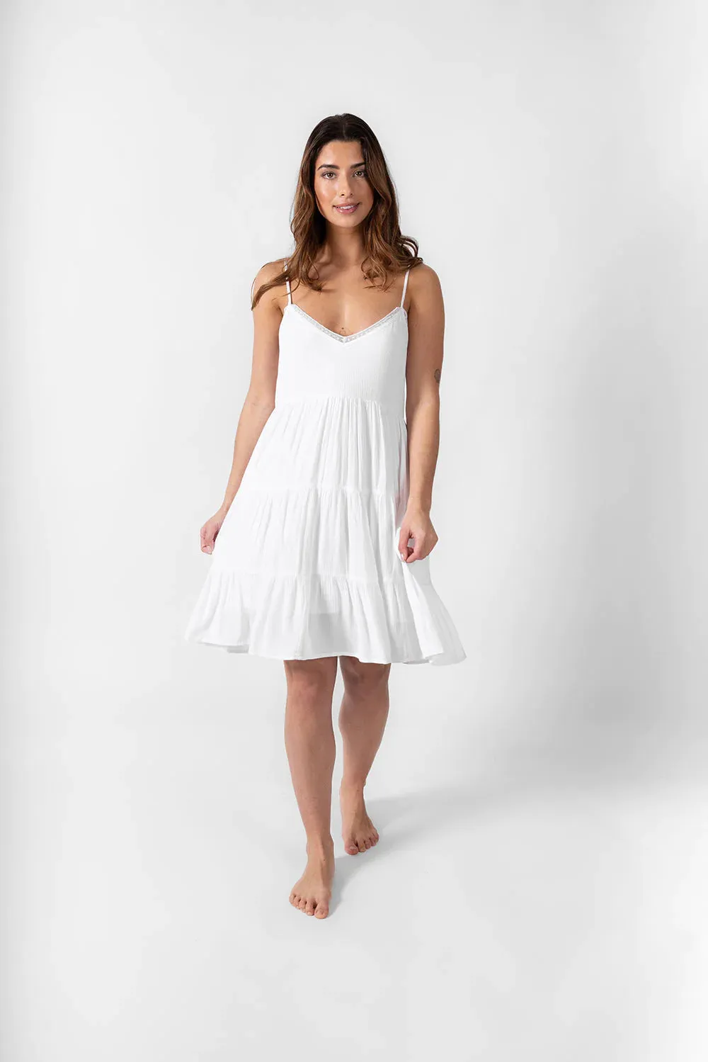 Koy Miami Mini Tiered Dress