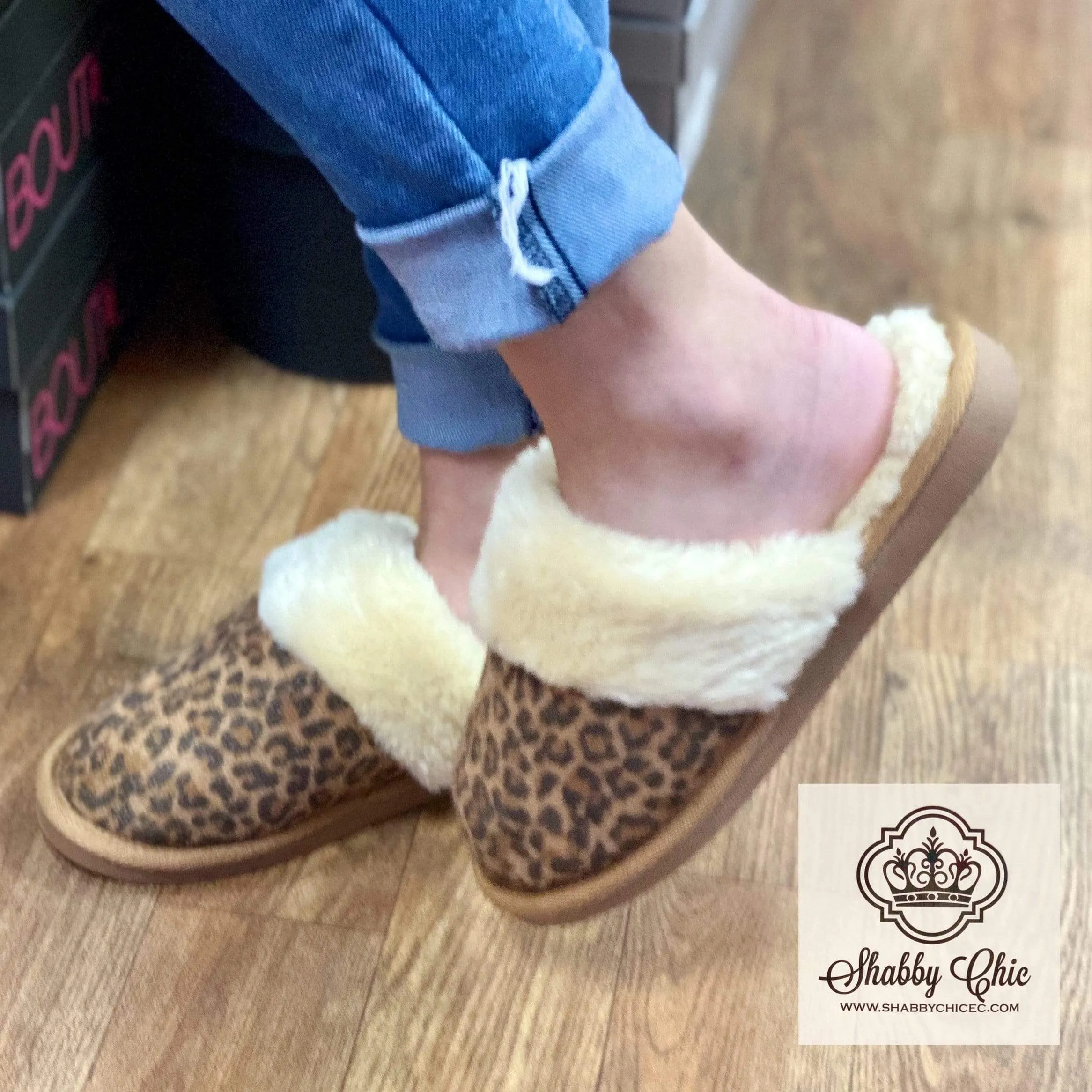 Leopard Snooze Slippers