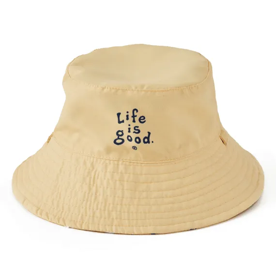 Life is Good Snorkel Fish Made in the Shade Bucket Hat