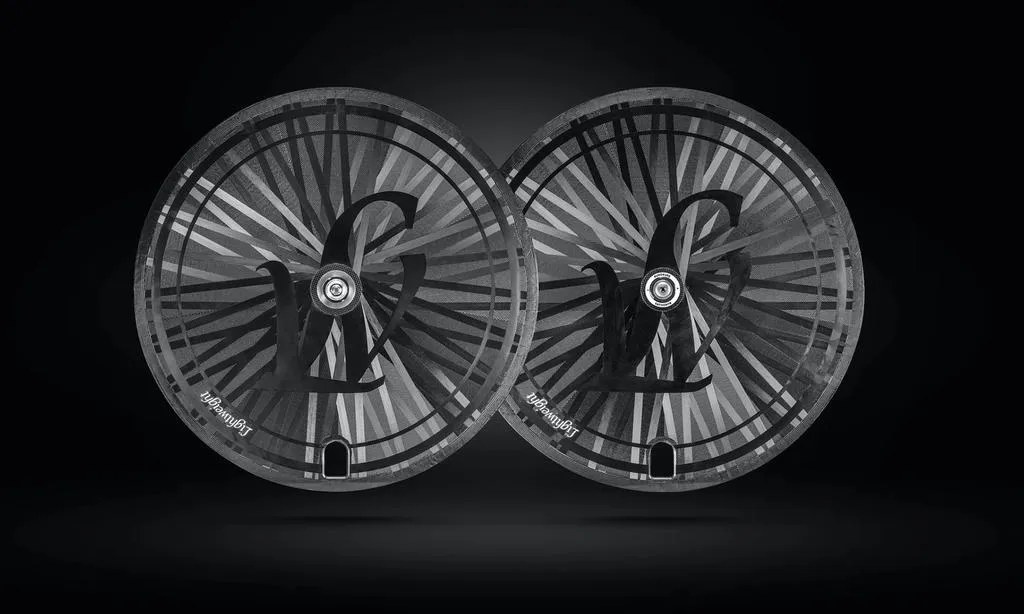 Lightweight RUNDKURS Track Tubular Disc Wheelset
