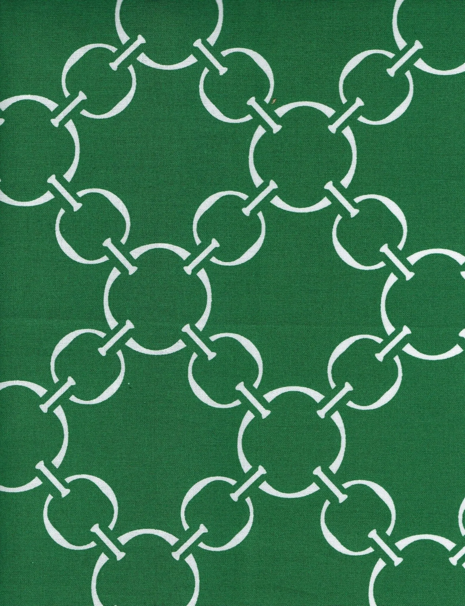 linked-up ivy green reversible bold striped chocolate brown printed round quilted cloth placemats