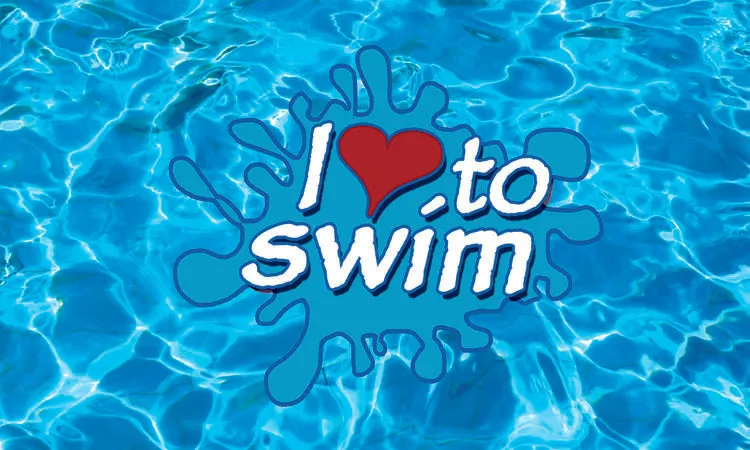 LOVE TO SWIM TOWEL