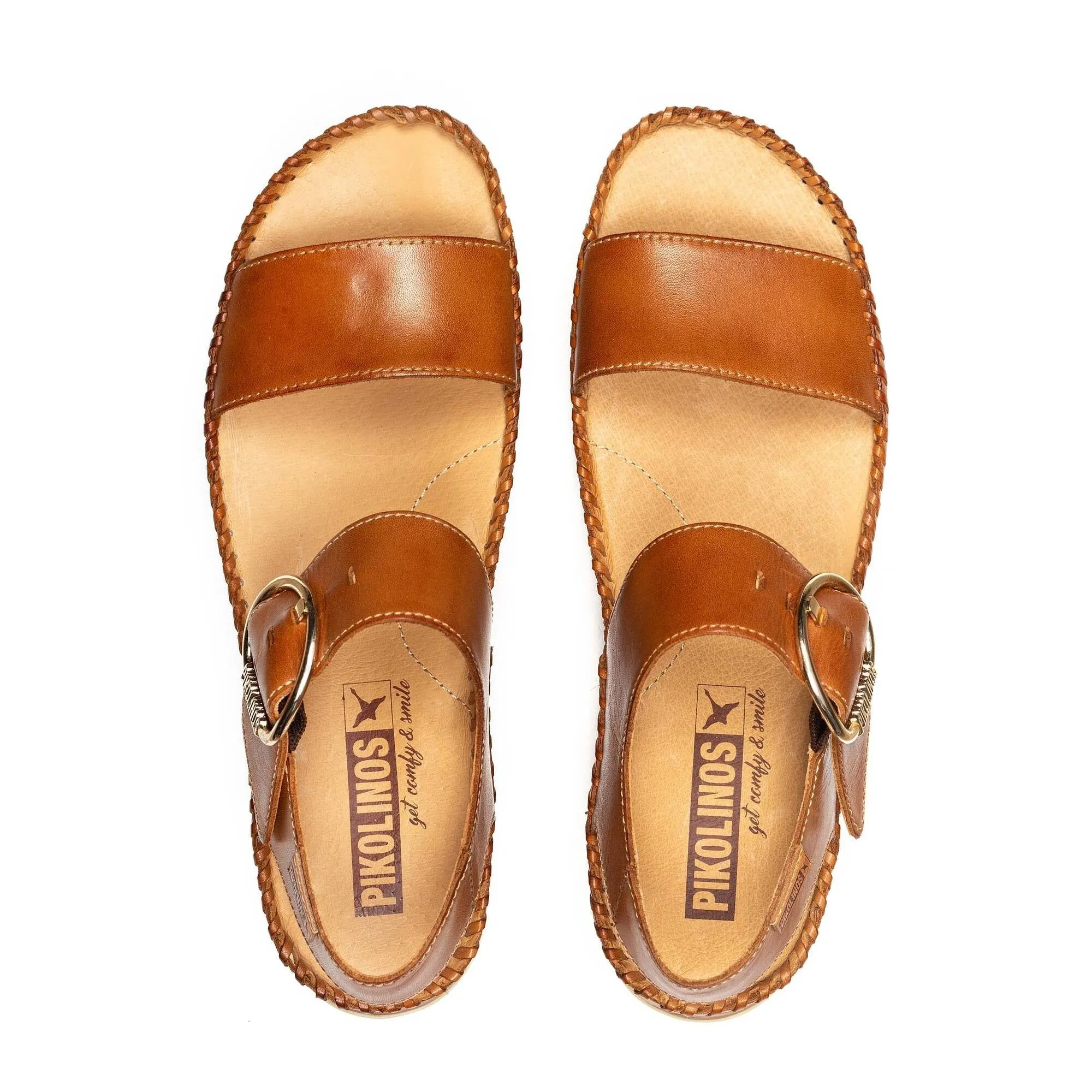 Marina Platform | Leather | Brandy