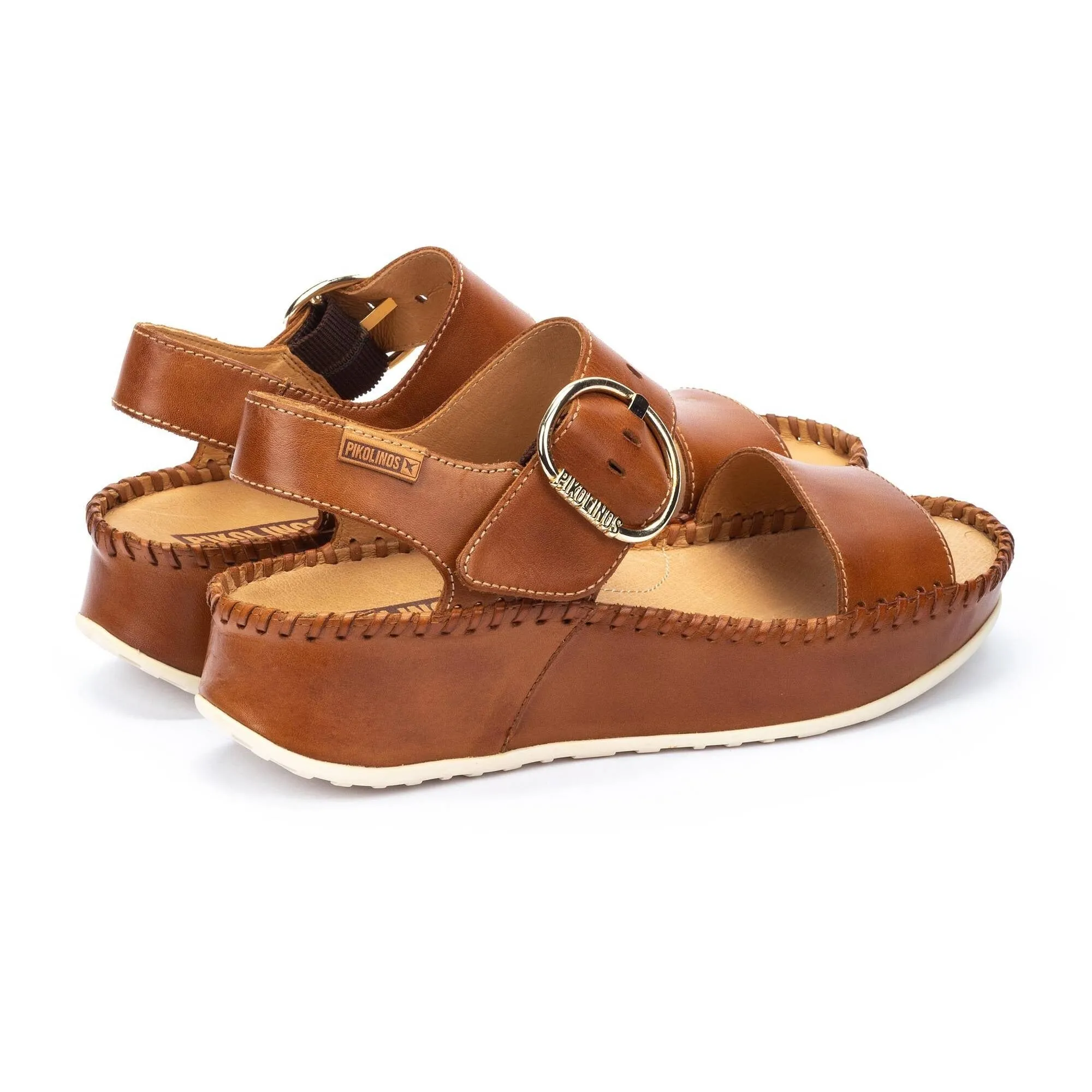 Marina Platform | Leather | Brandy