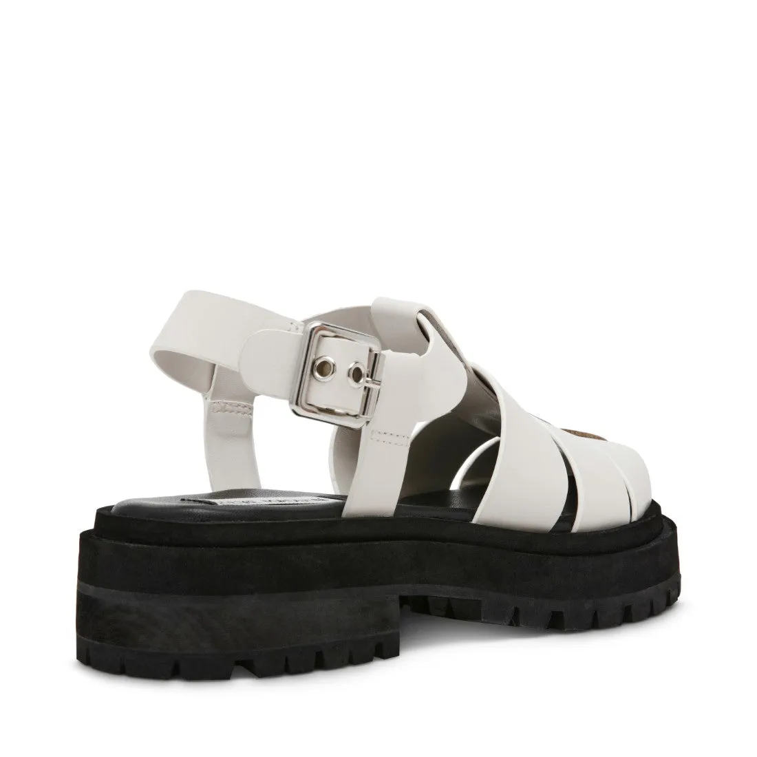 MARKET WHITE LEATHER