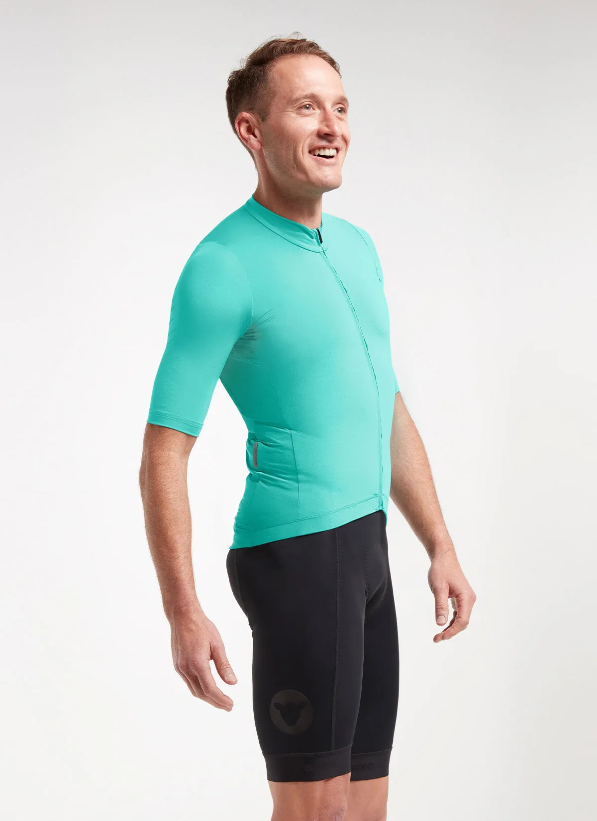 Men's Essentials TEAM Jersey - Atlantis Teal