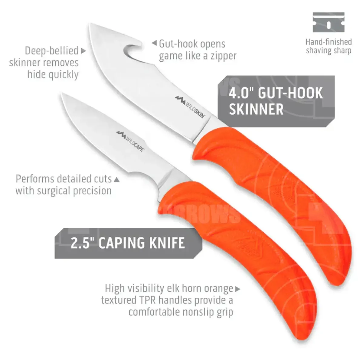Outdoor Edge Wild Lite Butcher 6 Piece Kit