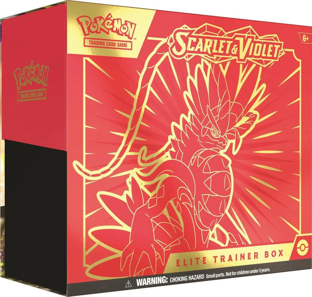 Pokemon TCG Scarlet & Violet Elite Trainer Box Koraidon SV01