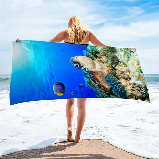 Quick-dry Microfiber Beach Towel 75*150cm