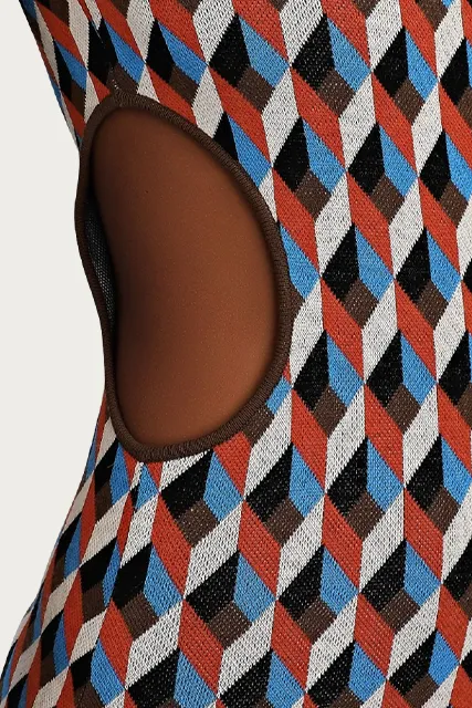 REYNOLDS KNIT MIDI DRESS
