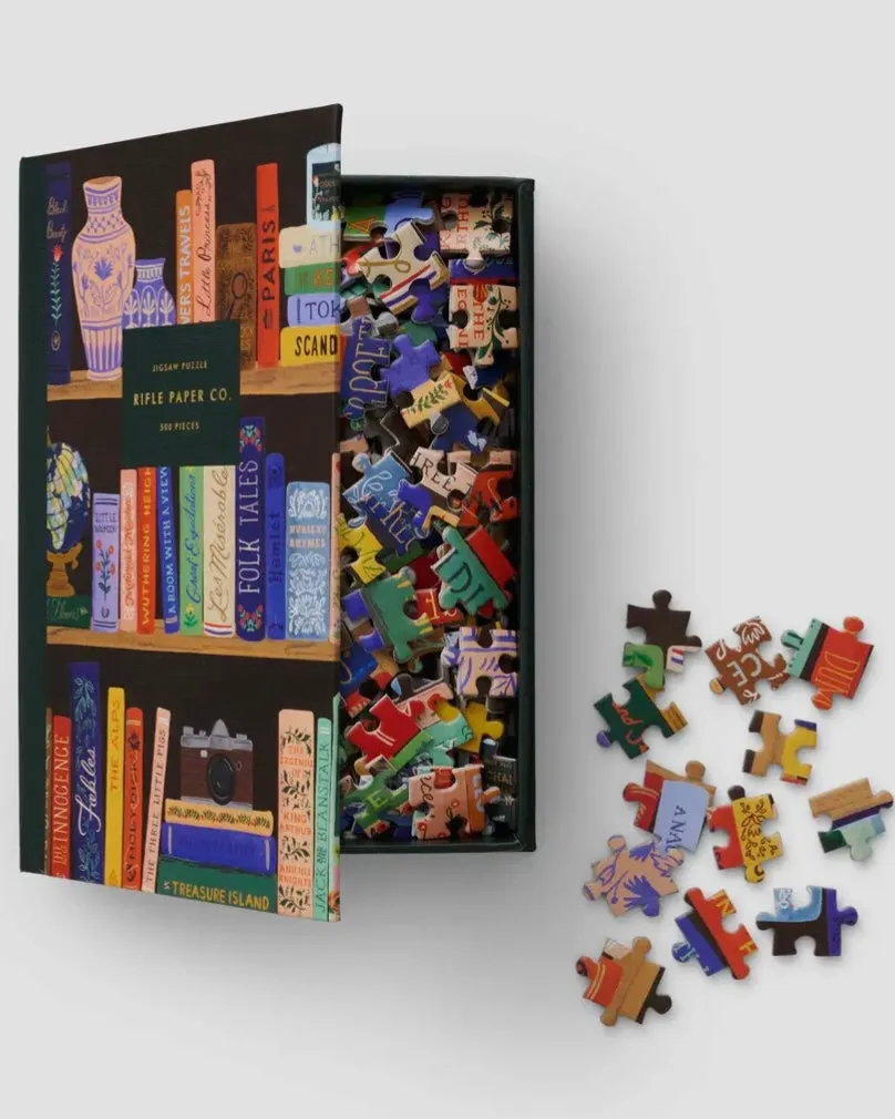 Rifle Paper Co. Bookshelf Puzzle