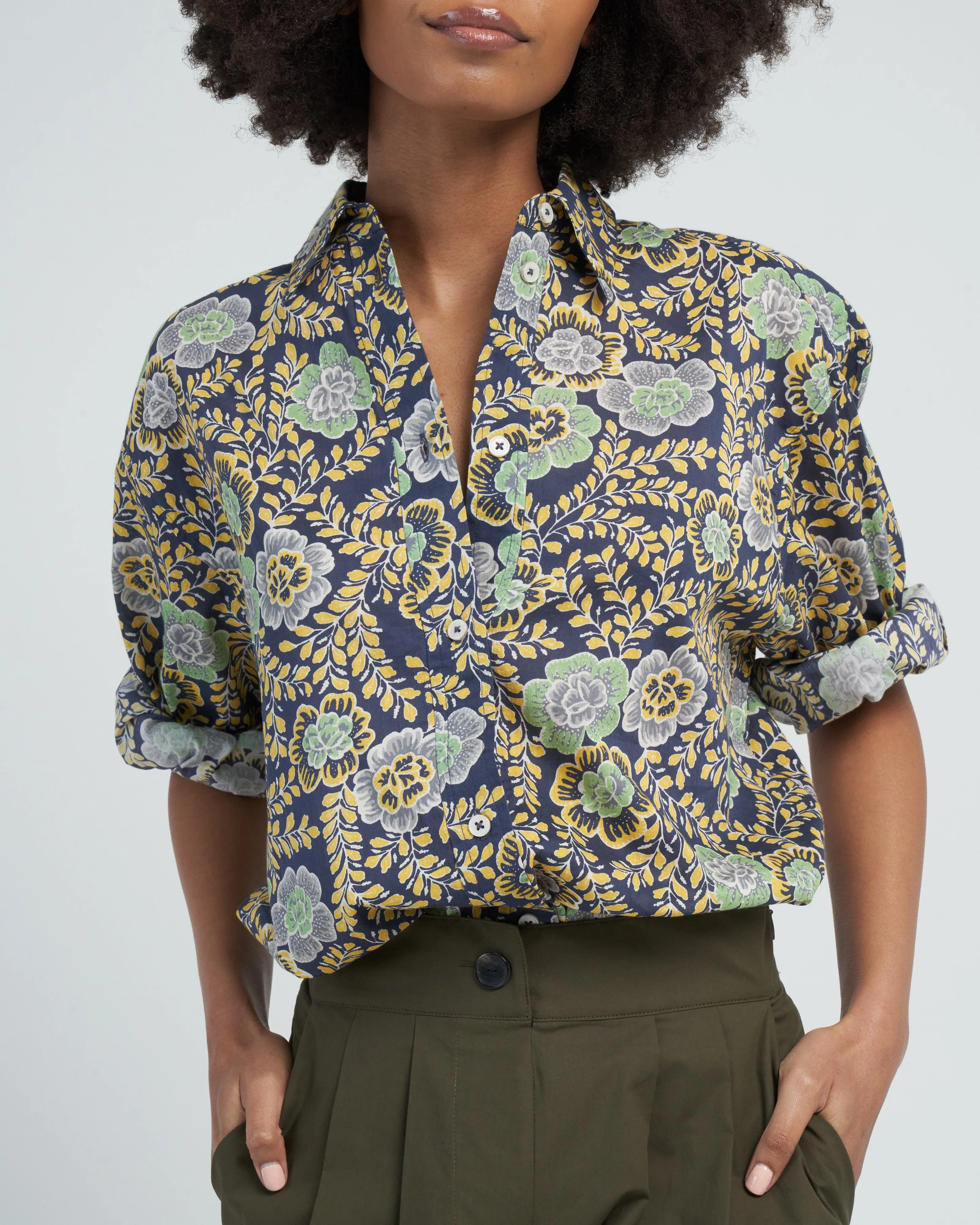 risa top - navy