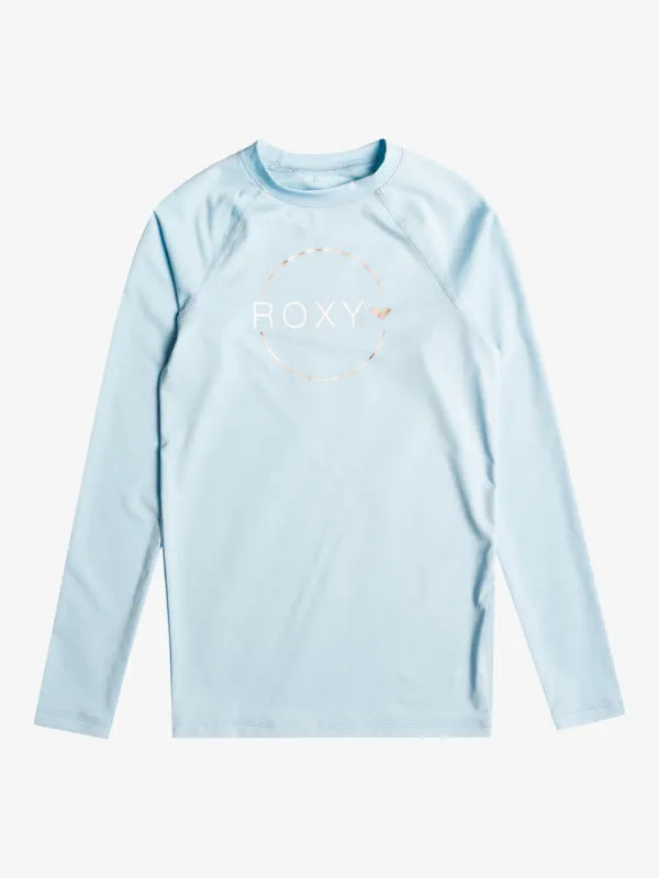 Roxy Girl's 7-16 Beach Classics Long Sleeve UPF 50 Rashguard