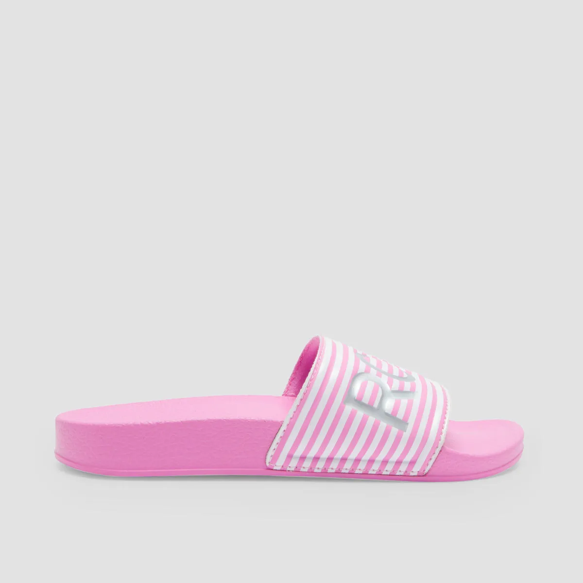Roxy Slippy II Slider Sandals Fuchsia - Girls