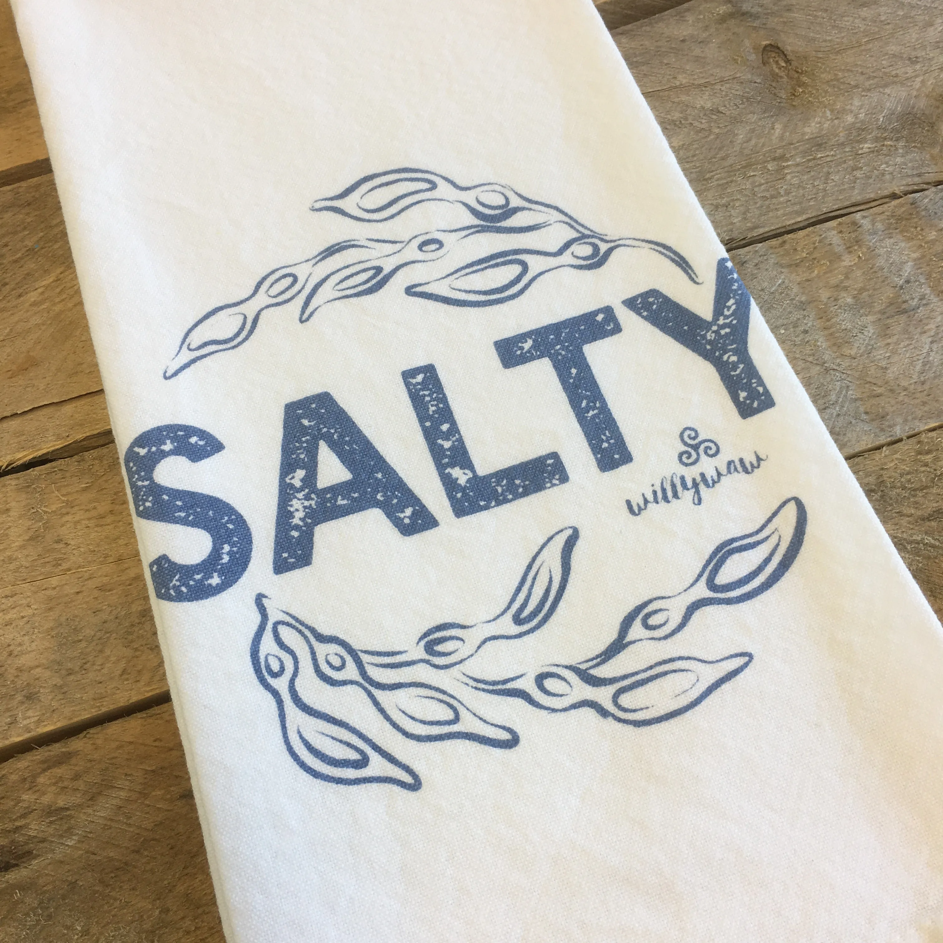 SALTY Tea Towel