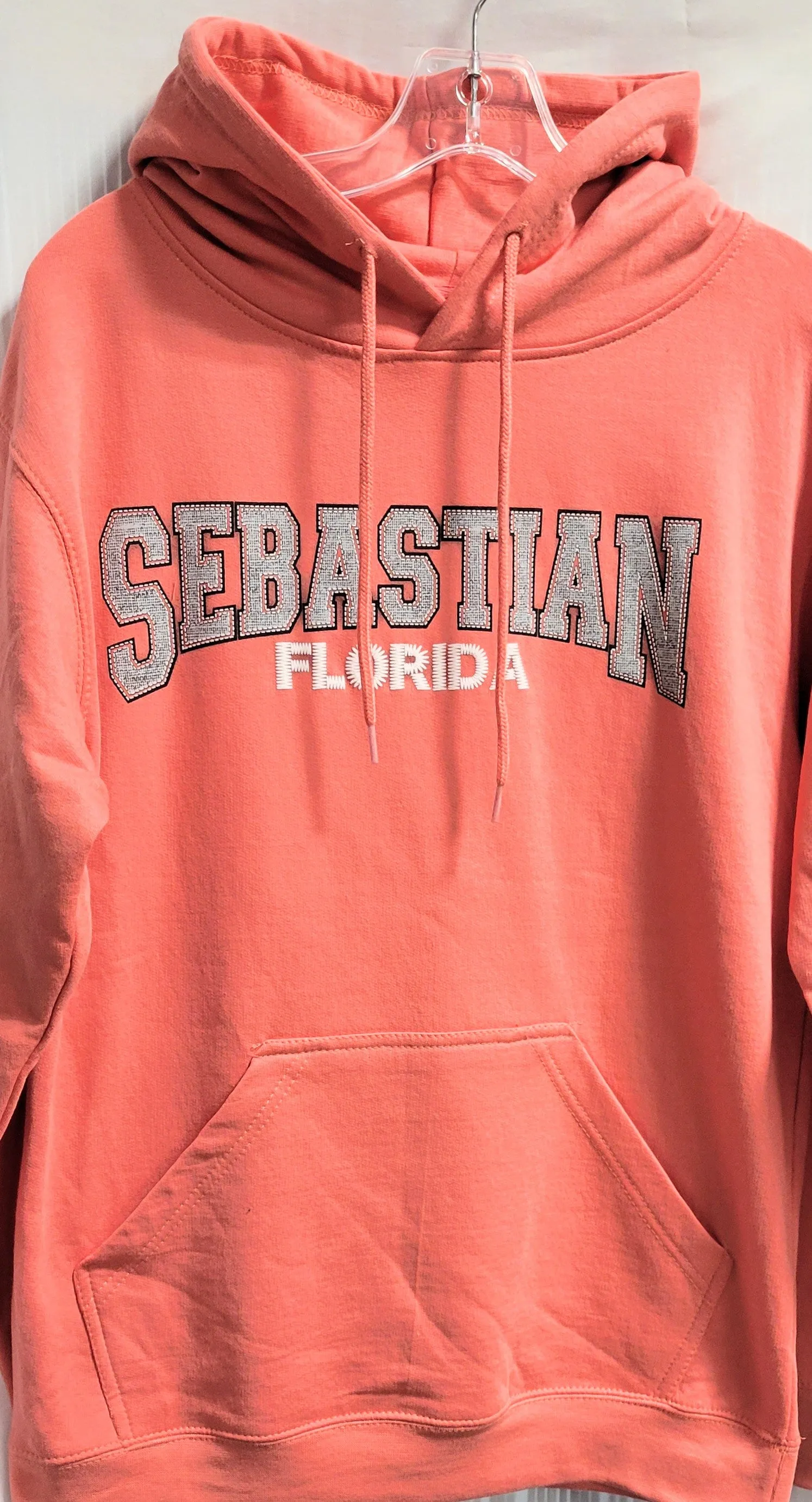Sherry Adult Hooded Sweatshirt College Faux