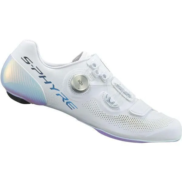 Shimano Clothing S-PHYRE RC9 PWR (RC903P) Shoes, White, Size 40