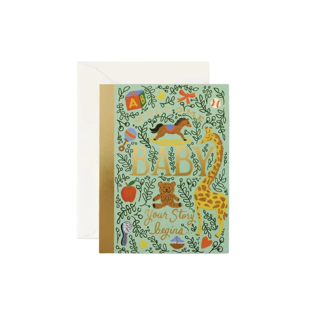 Storybook Baby Card