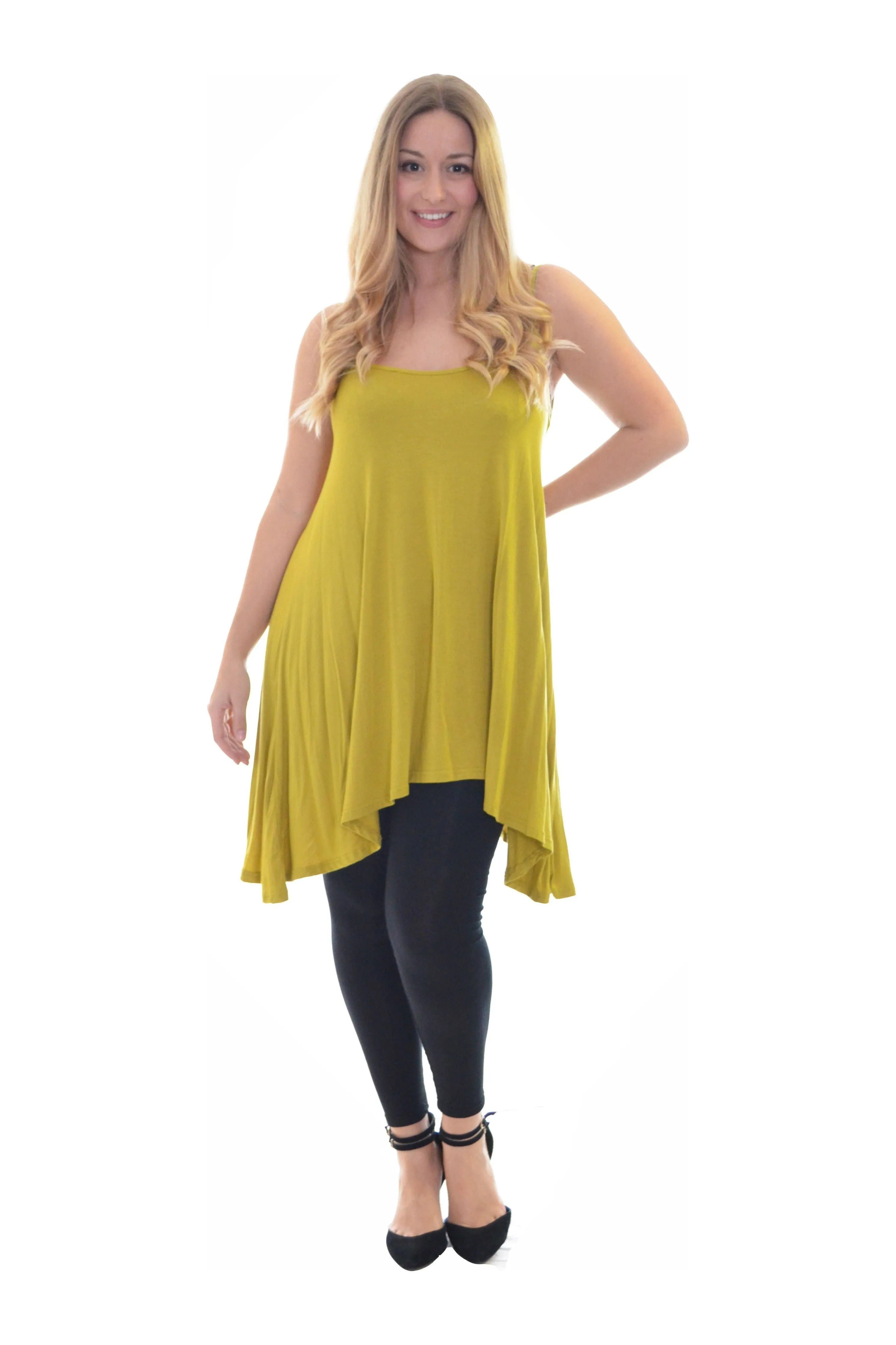 Strappy Mini Dress Vest Top