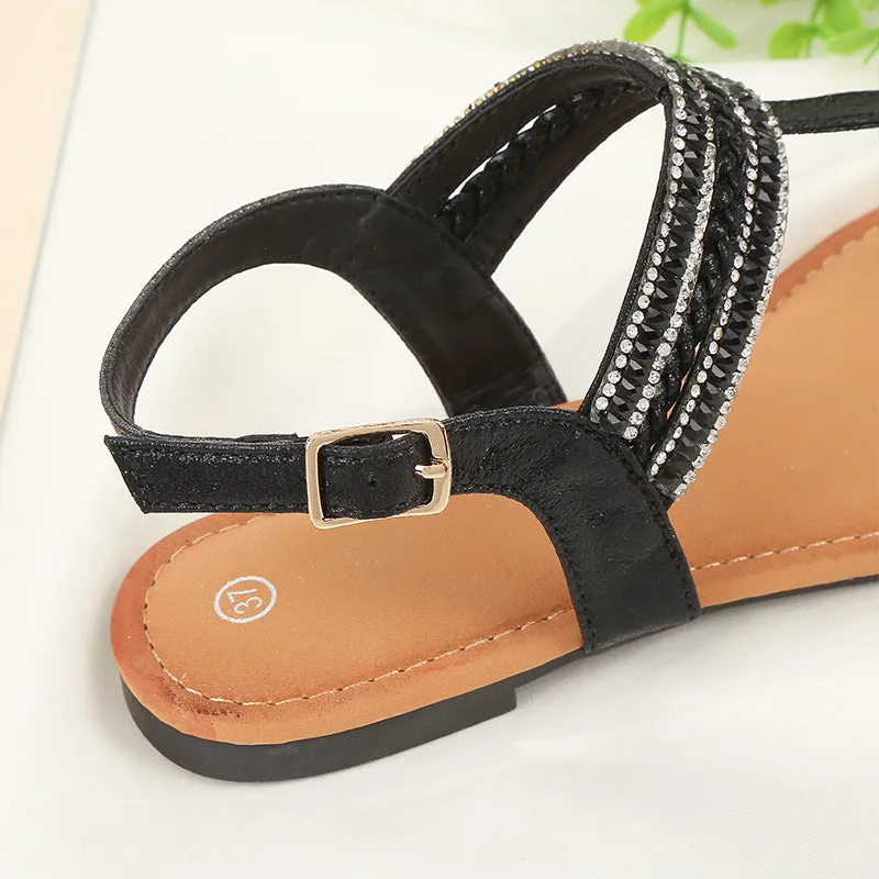 TPR Soft Bottom Sandals Women's Non-slip Shoes