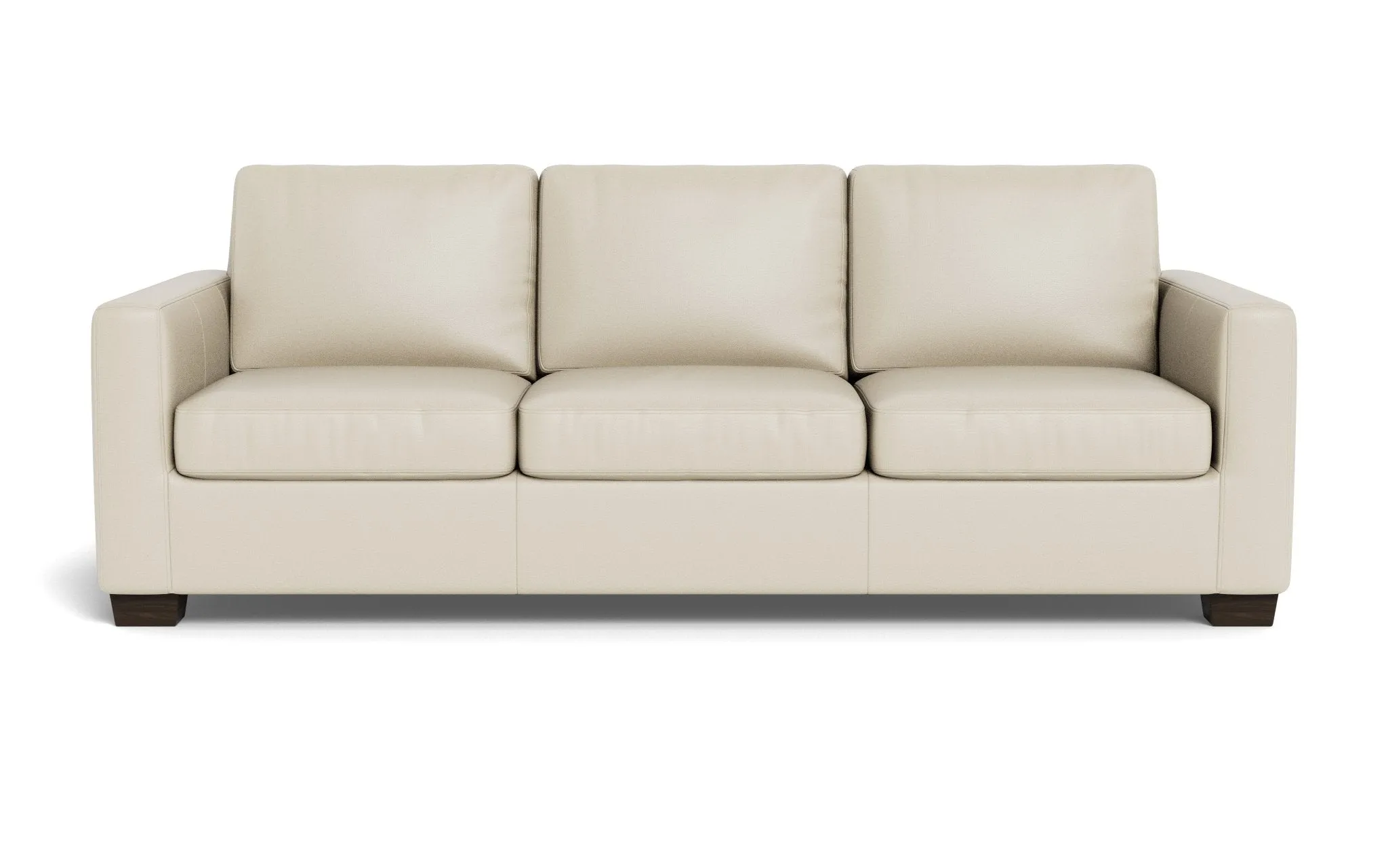 Track 87" Leather Sofa