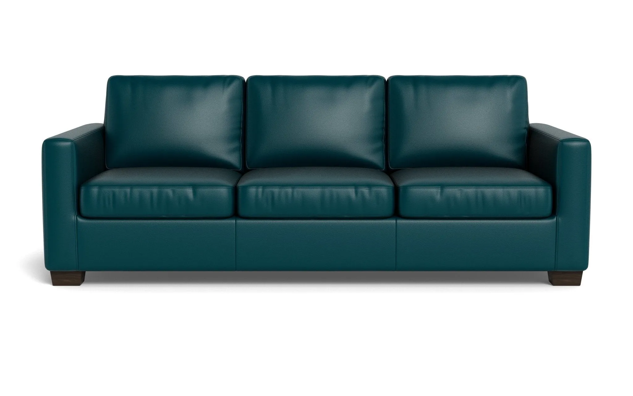 Track 87" Leather Sofa